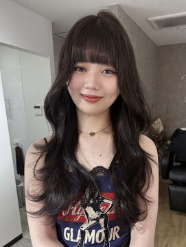 エトワ 中央店(etoi) 大分韓国かき上げレイヤーカット大人レイヤー顔まわりレイヤー