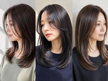 ソワンドゥブレス 大日店 (soin de brace)の写真/ダメージを最小限に抑えた髪質改善ストレート！癖を抑えたナチュラルな仕上がりで指通りの良い質感に…