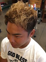 ヘアーサロン ミル(hair salon MiL) メンズカラー フェードカット  刈り上げ アップバンク