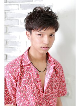 ウェイク ヘアー メイク(wake hair make) スタイリングが簡単◇ソフトモヒカン爽やかメンズモテスタイル