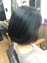 サロンド クラフト(salon de craft)&nbsp;【ショートボブ】インナーカラールージュピンク