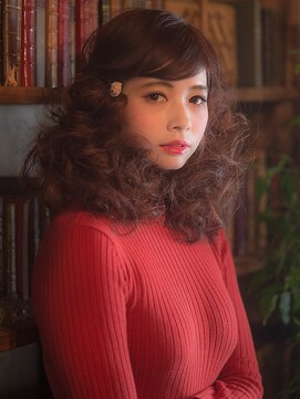 オーブ ヘアー アムール 学芸大学店(AUBE HAIR amour) レトロ感溢れる個性派ドーリーヘア