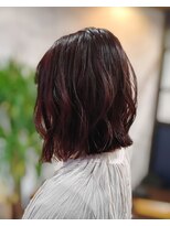 リュクレア(Luclea)&nbsp;切りっぱなしボブ×ピンクカラー