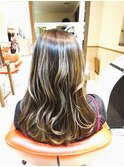 デザインカラー ハイライト アッシュベージュ