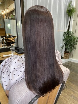 ヘアアンドメイク スタジオ ミムロ(HAIR&MAKE STUDIO MIMURO) 艶グレージュ・髪質改善超音波トリートメント