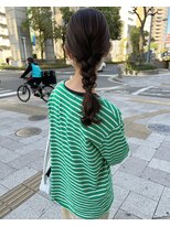 ロチカバイドールヘアー 心斎橋(Rotika by Doll hair)&nbsp;お出かけルーズアレンジ◎