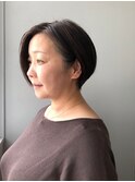 ショートボブ/大人ショート/40代/50代/60代［南青山］