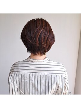 サラジュ 逆瀬川店(SARAJU) ショートボブスタイル