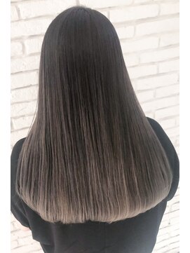 オーバーヘアー 尼崎店(over hair) 【over hair】髪質改善×シアーブラウン