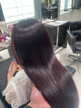 フォルテ ギンザ(FORTE GINZA) 【栗原style】ブリーチなしで表現　チェリーレッド