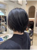 スッキリ丸みショート