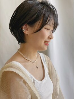 ユアン(Yuen)の写真/ショート・ボブならYuenにお任せ!!骨格や髪質に合わせたヘアスタイルを提案してくれる