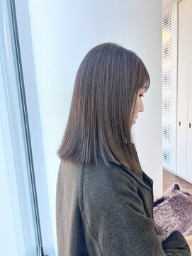 ザック ヴィ(ZACC  vie) くすみグレージュ / ぷつっとカット