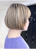 イメチェン美髪バレイヤージュ表参道青山ワイドバング内巻きボブ