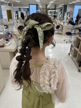 ケンジ 平塚ラスカ店(KENJE) 【結婚式参列ヘア/ポニーテール/平塚】