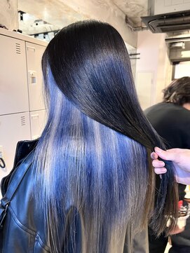 エインアンリー 明治神宮前(AIN.ANLY.) インナーカラー/デザインカラー/ハイトーンカラー/ダブルカラー