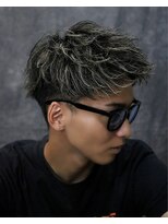 ラクーントウキョウ(RACCOON.TOKYO)&nbsp;ジェットモヒカン ベリショ アップバング メンズハイライト