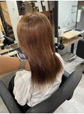 #セミディ#シアーカラー#ショートヘア#姫カット#ダークアッシュ