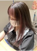 フェイスフレーミング インナー ハイトーンカラー