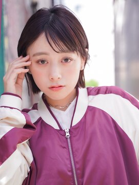 シャロン(SHARON) 【SHARON】柔らかショート×モカブラウン