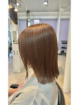 ロナ 岡崎竜美丘店(RONA) オレンジブラウンボブ♪