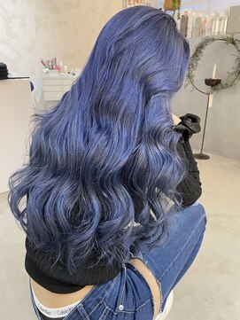 プルメリアドット(Plumeria.) Blue