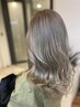 【ハイトーンカラー】カット+ダブルカラー＋髪質改善トリートメント￥19000　