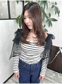 外国人風レイヤー/レイヤーカット/レイヤー/前上がりレイヤー