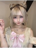 ヘアセット/ツインお団子/熊本
