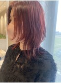 salon ao リアルスタイル クリアピンクカラー