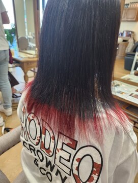 ミラシィ 成田(Mirashy) ハイライトカラーミルクティーベージュレイヤーカット