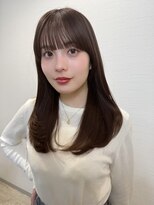 サク(Sac.) 前髪カット×イルミナカラーSac.栃木優佑