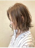 【Moana Lua】#ボブ#パーマ#コテ巻き風パーマ#ミディアム