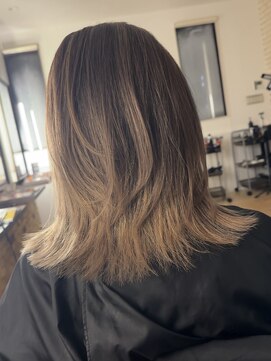 ヘアールーチェ(Hair Luce) 髪質改善ハイライトバレイヤージュハイトーン