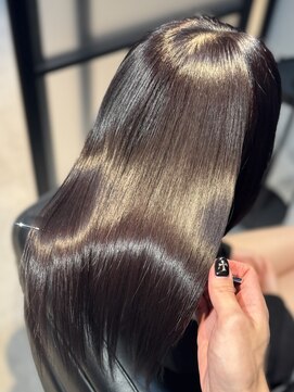 ルナス 福岡天神(LUNAS) 縮毛矯正+髪質改善