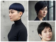 ソラ(sora)の雰囲気（大人のショート。暗髪での凛としたヘアスタイルが好評。）