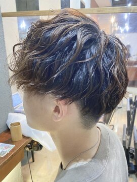 クレメント サロン ブル(Clement Salon Bull) 【松戸BULL】サロンスタイル束間ツーブロックマッシュスパイラル