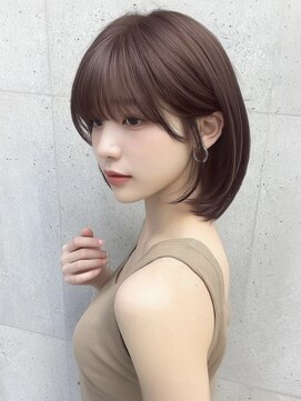 ユーフォリア 銀座(Euphoria) 韓国/小顔/黒髪/ココアベージュ/銀座/ショートボブ