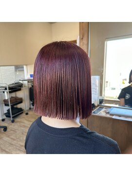 シーン(scene) 切りっぱなしボブ