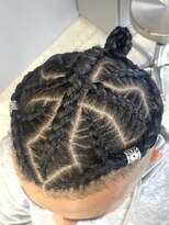 アーバンスタジオトウキョウ 下北沢店(URBAN STUDIO TOKYO)&nbsp;地毛コーンロウ　　[特殊ヘア/下北沢/メンズサロン]