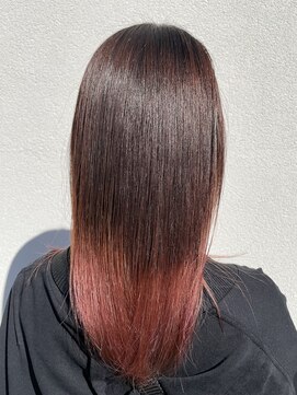 ダスティ 豊科駅前店(Dasty) 安曇野で魅せるすそカラー×髪質改善