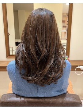 フレイムス ヘアアンドリラックス 戸田店(Frames hair&relax) レイヤー×ベージュカラー