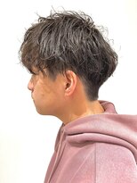 アッシュ 浦安店(Ash)&nbsp;ツイストスパイラルパーマメンズパーマツーブロックマッシュ