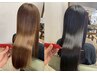【早割】美髪師による髪質改善ストレート+カット+艶感TR15950→13650