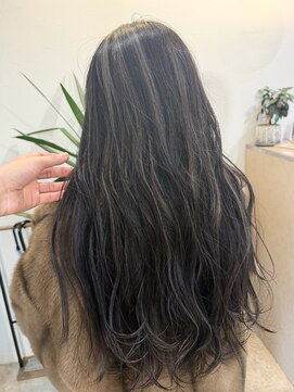 ラニヘアサロン(lani hair salon) コントラストハイライト/デザインカラー/メッシュ/筋感カラー/
