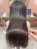 【ノンダメージ♪】超高濃度水素ケアストレート+TOKIO内部補修トリートメント