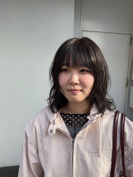 フォークロア 己斐店(Folk Lore) ミディアムパーマ・マットカラー