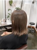 明るく白髪染め♪
