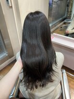 アクシス 栄店(`AXIS)&nbsp;森崎ワンホンレイヤー/ミルクティーブロンド/ダークブルー/栄