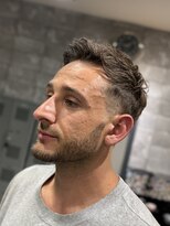 フランクスバーバーリベラルド 横浜(FRANK'S BARBER LIBERALD)&nbsp;MEN’S HAIR/ミドルフェード/フェザーアップ　ST